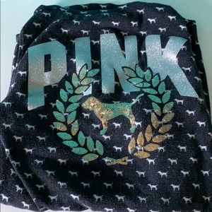 Victoria secrets pink gray dog print pajama dress